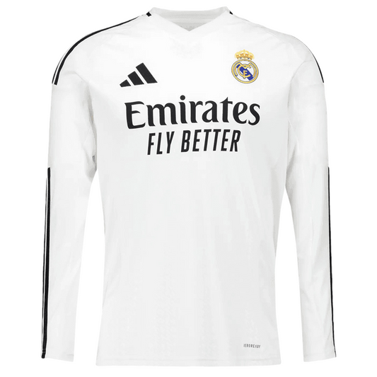 Real Madrid CF 24/25 Local Jugador Manga Larga (Express)